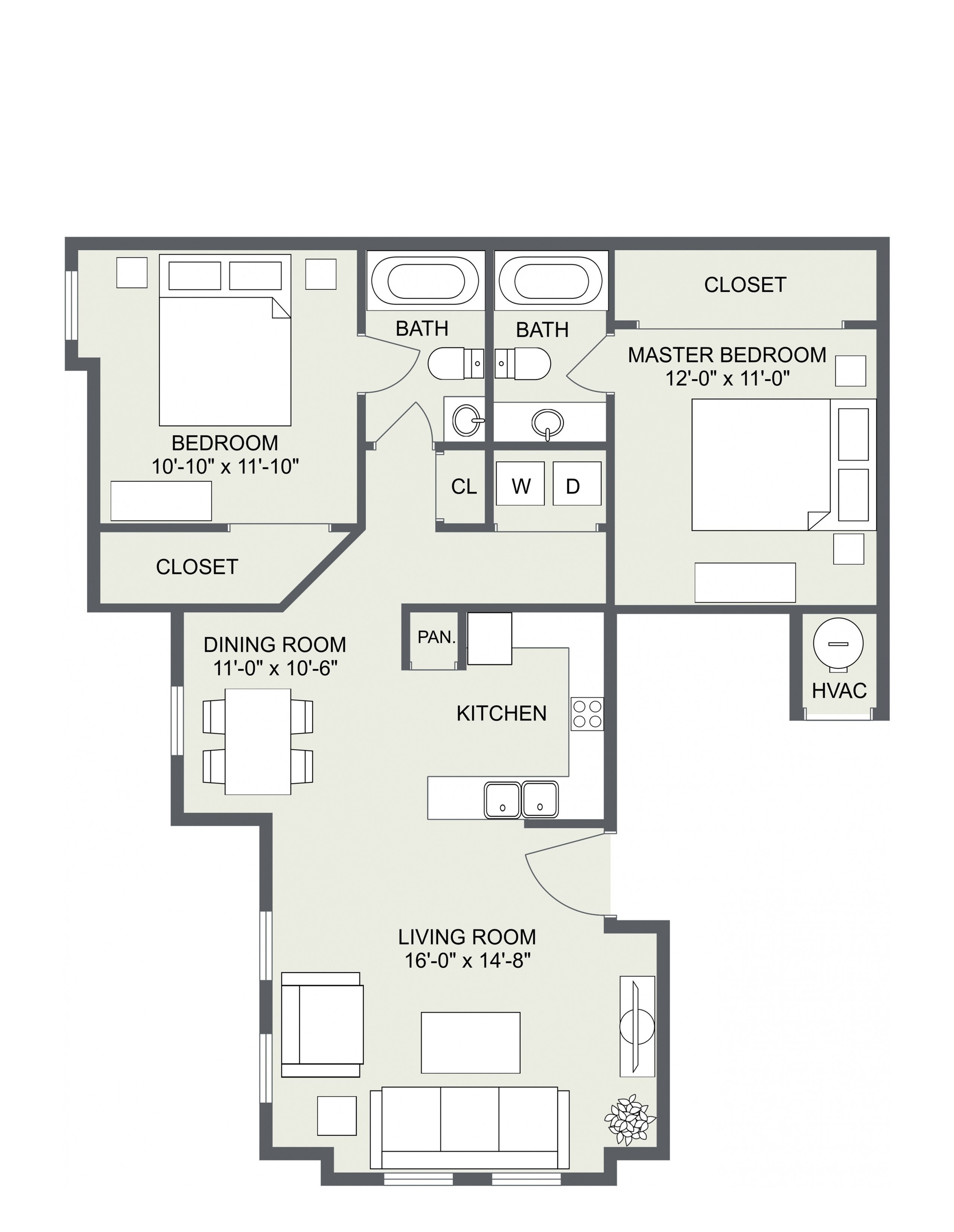 The Park at Avilla (Closed) - 2 BR / 2 BA