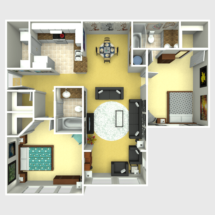 2 bedroom