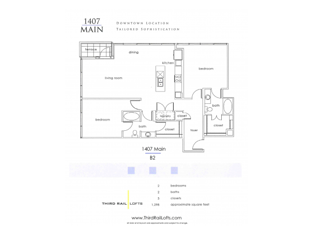 1407 Main B2 1298 SF
