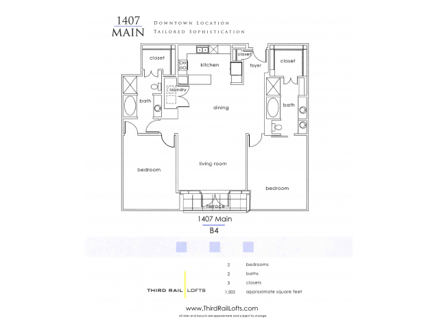 1407 Main B4 1502 SF