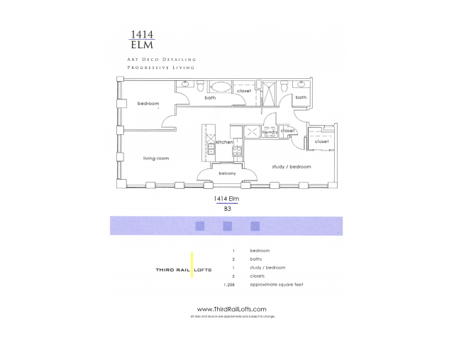 1414 Elm B3 1208 SF