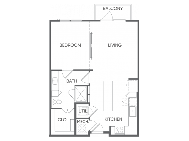 One Bedroom/One Bathroom
