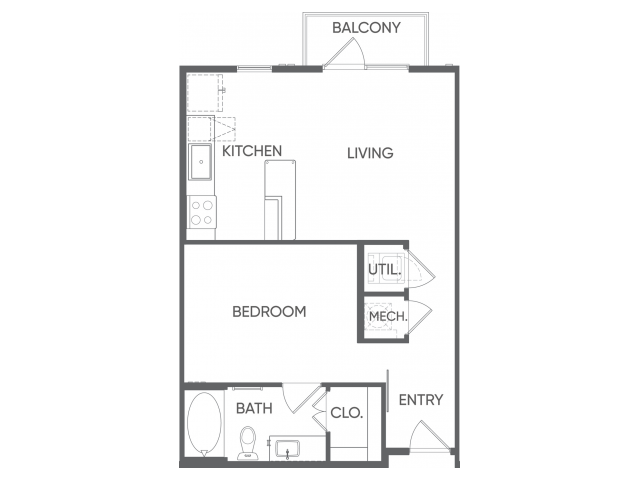 One Bedroom / One Bathroom