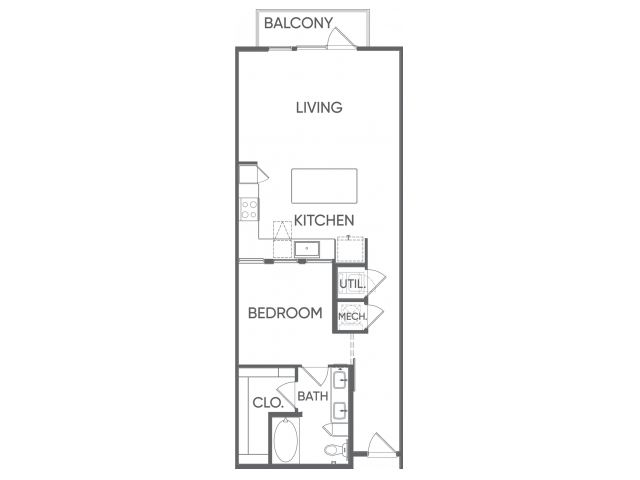 One Bedroom/One Bathroom