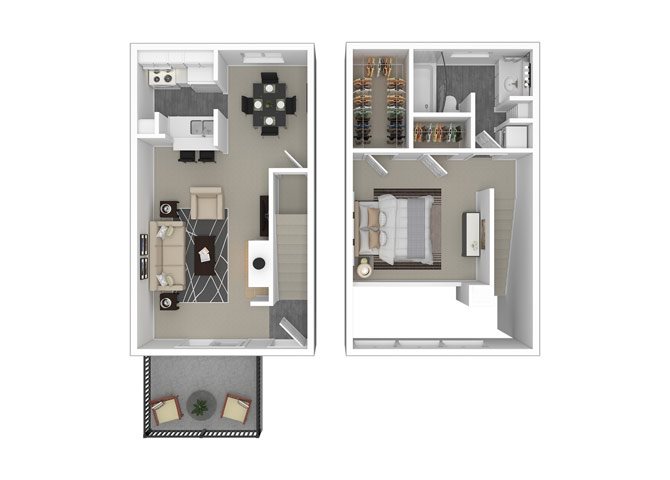 1 Bedroom 1 Bathroom