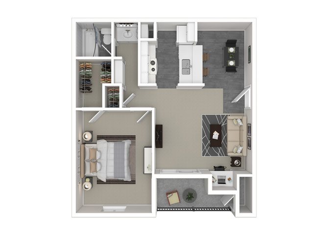 1 Bedroom 1 Bath