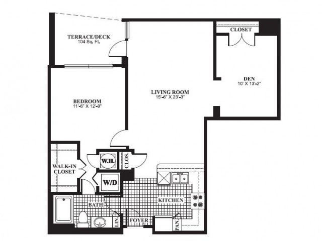 One bedroom, one bathroom, kitchen, living room, pantry , coat closet, walk in closet, laundry room, utility room and patio.