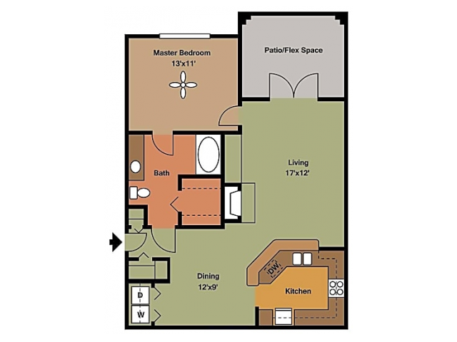 Remington at Lone Tree A4 Floorplan