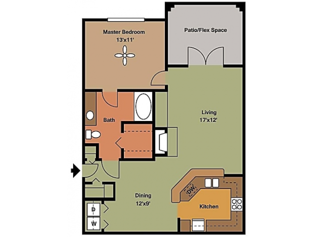 Remington at Lone Tree A3 Floorplan