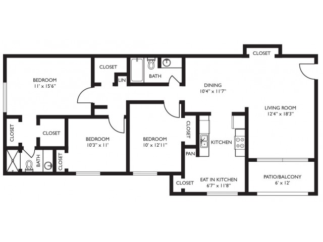 Axis 147 - Three Bedroom Custom