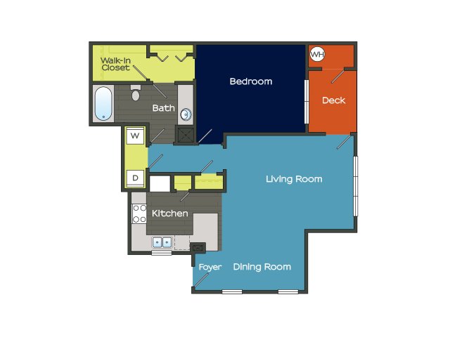 Aspire Perimeter (Closed) - One Bedroom A5