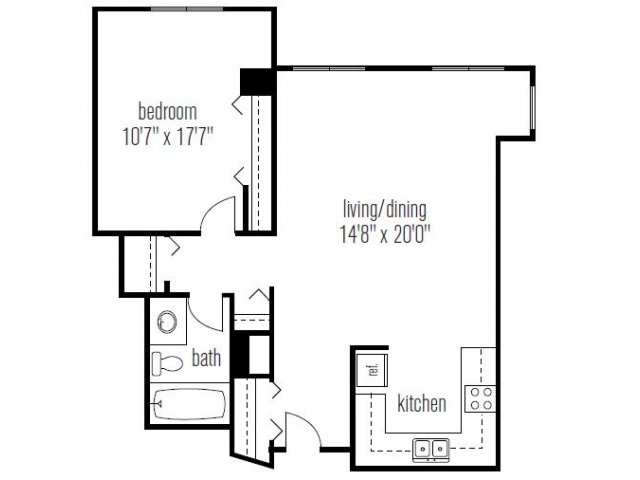 west77 (Closed) - One Bedroom Residence 8