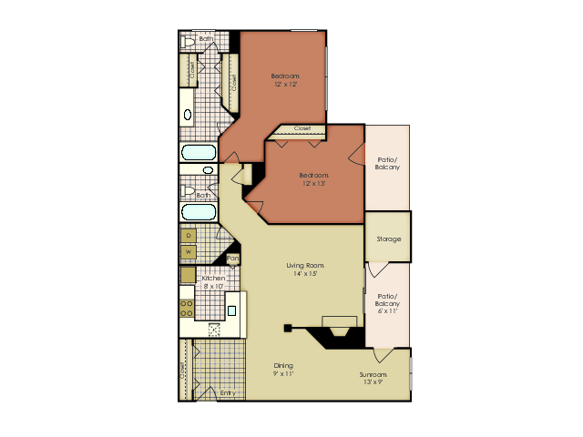 Bent Tree Apartments (Closed) - Magnolia