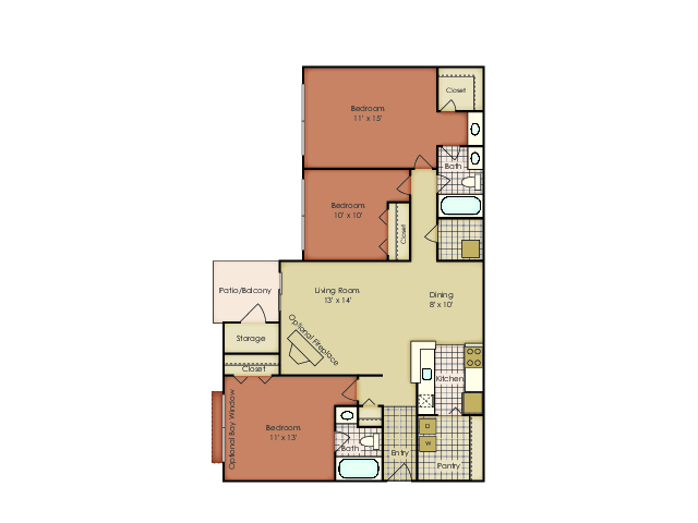 Bent Tree Apartments (Closed) - Cedar