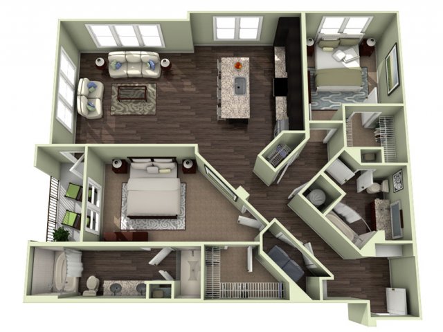 Floor Plan 18 | LaVie SouthPark