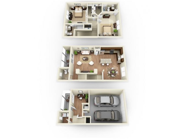 Seneca at Cypress Creek (Closed) - Horizon Townhome