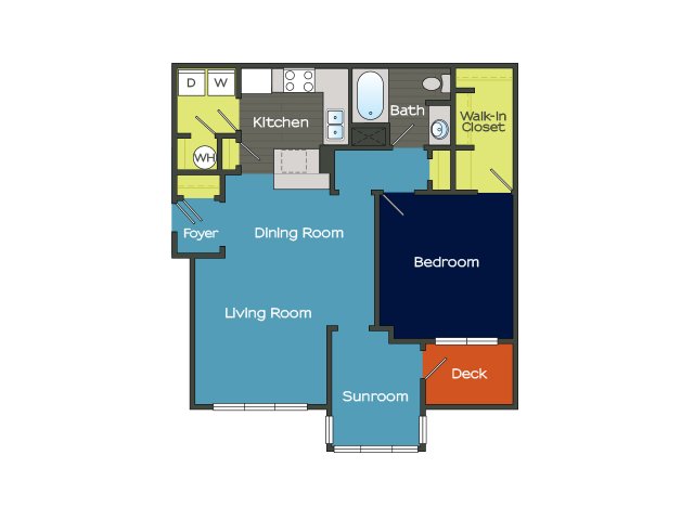 Aspire Perimeter (Closed) - One Bedroom A2