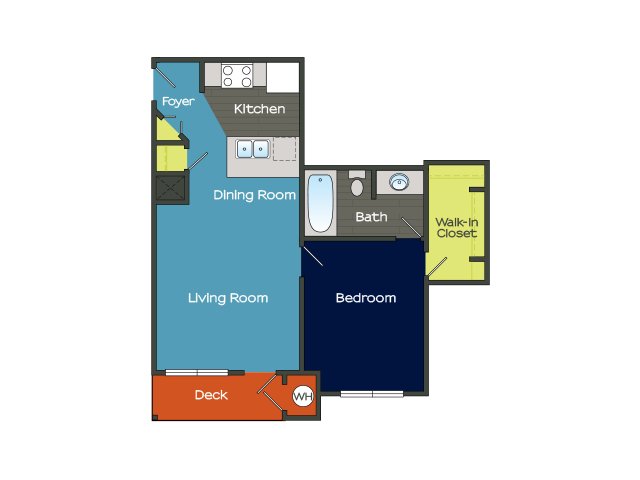 Aspire Perimeter (Closed) - One Bedroom A1