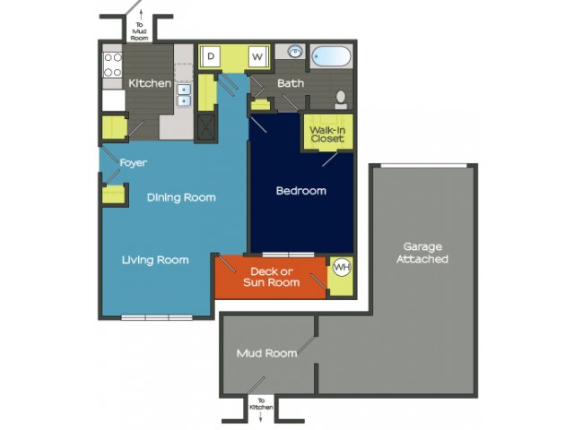 Aspire Perimeter (Closed) - One Bedroom A3