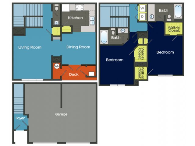 Aspire Perimeter (Closed) - Two Bedroom TH B3