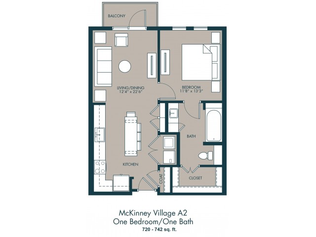 Apartments In McKinney Texas | Floor Plan