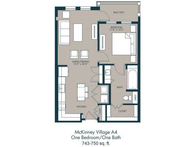 Apartments In Fairview TX | Floor Plan