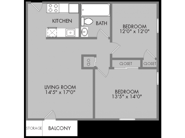 The Meadows (Closed) - Two Bedroom Renovated