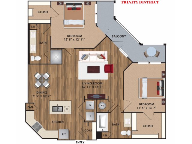 Trinity Urban Apartments - Bluff & District (Close - B2 District