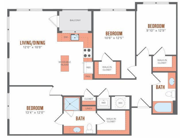 Floor Plan 30 | Lincoln at Discovery Square