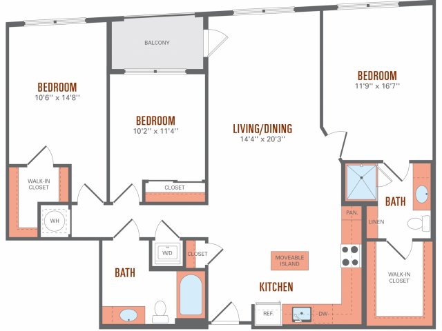 Floor Plan 32 | Lincoln at Discovery Square