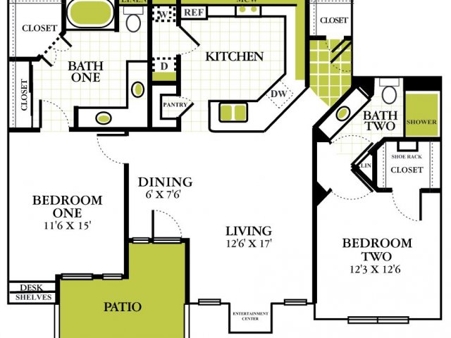 Grapevine Twenty Four 99 - Apartments Grapevine Texas For Rent Two Bedroom Apartments