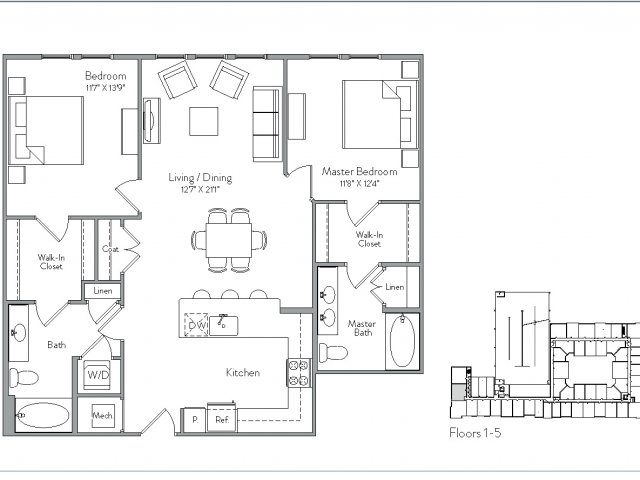 Floorplan 18 | Monument Village at College Park