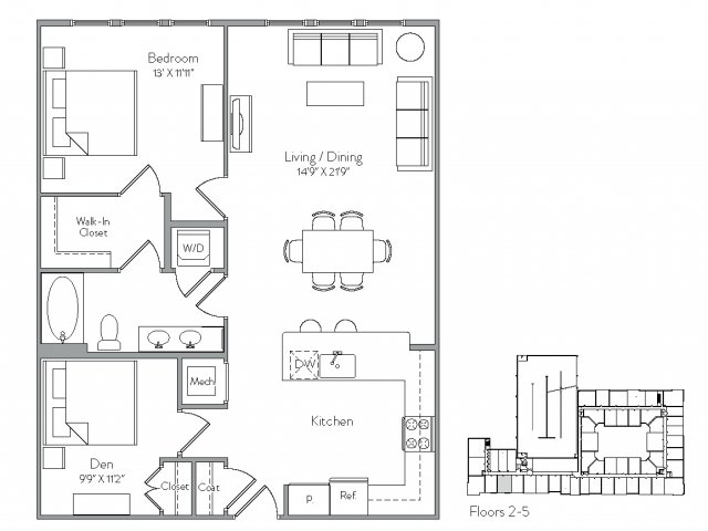 Floorplan 16 | Monument Village at College Park