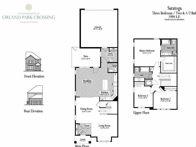 The Residences of Orland Park Crossing (Closed) - Saratoga