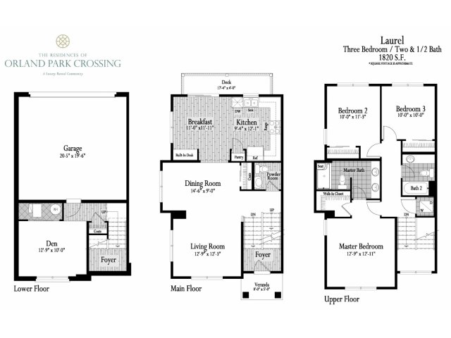 The Residences of Orland Park Crossing (Closed) - Laurel