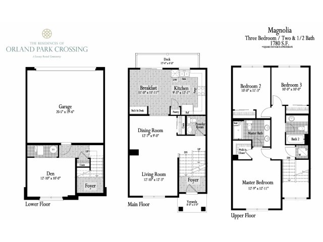 The Residences of Orland Park Crossing (Closed) - Magnolia
