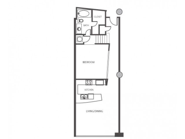 The Lofts at Mockingbird Station (Closed) - 1 Bed 1 Bath