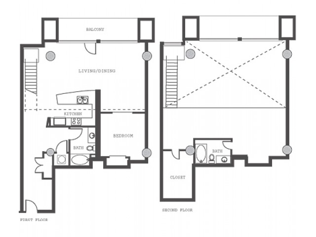 The Lofts at Mockingbird Station (Closed) - 2 Bed 2 Bath Penthouse
