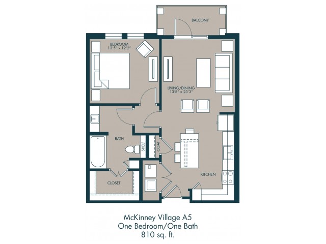 Apartments In McKinney TX | Floor Plan 2