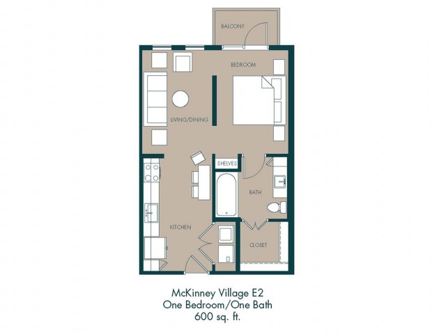 McKinney Apartments | Floor Plan