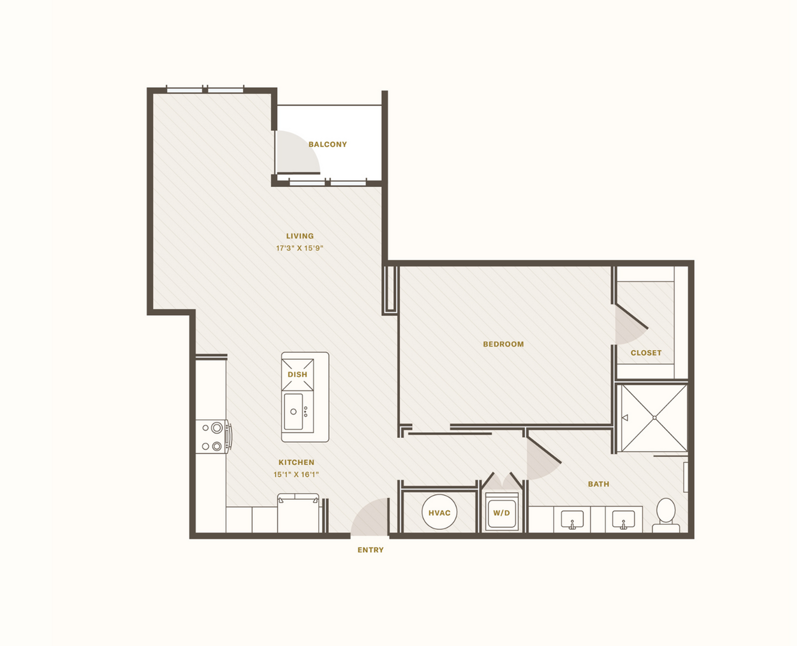 The 1 Bed Apartment Morrison Yard
