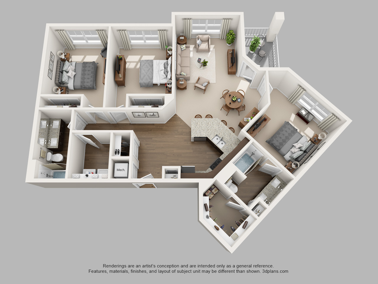 Floorplan 13 | The Haven at Atwater Village