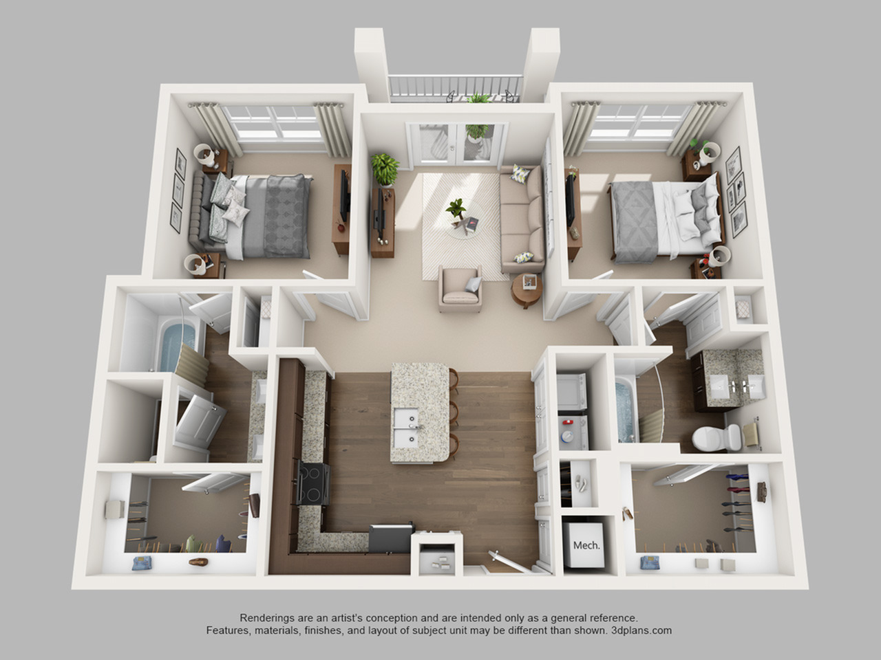 Floorplan 7 | The Haven at Atwater Village