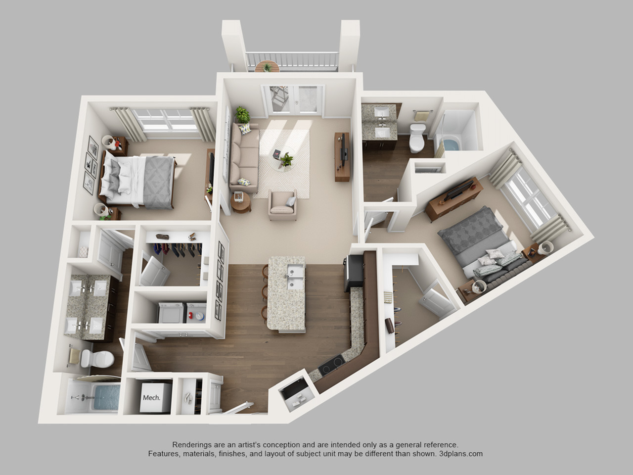 Floorplan 12 | The Haven at Atwater Village