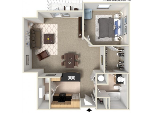 Seven Springs (Moved to RC) - Begonia- 1BR/1BA