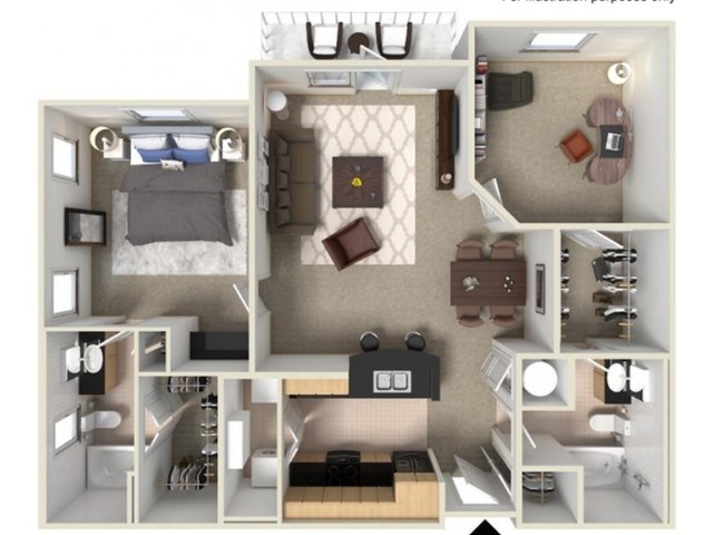 Seven Springs (Moved to RC) - Basil- 2BR/2BA