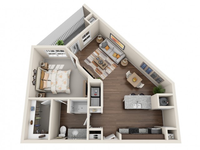 One Bedroom Apartment Kissimmee FL