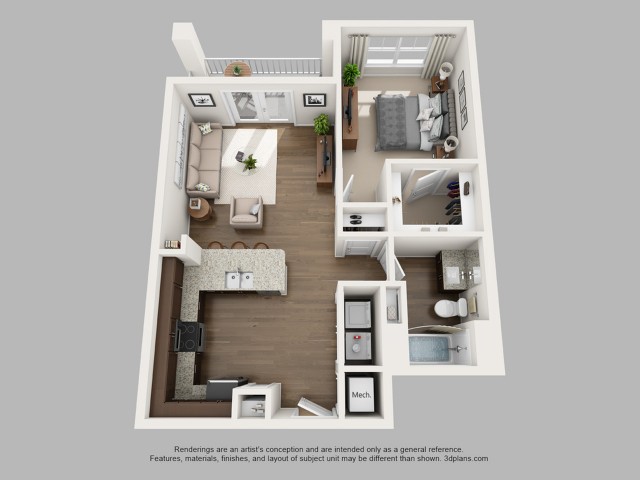 Floorplan 4 | The Haven at Atwater Village