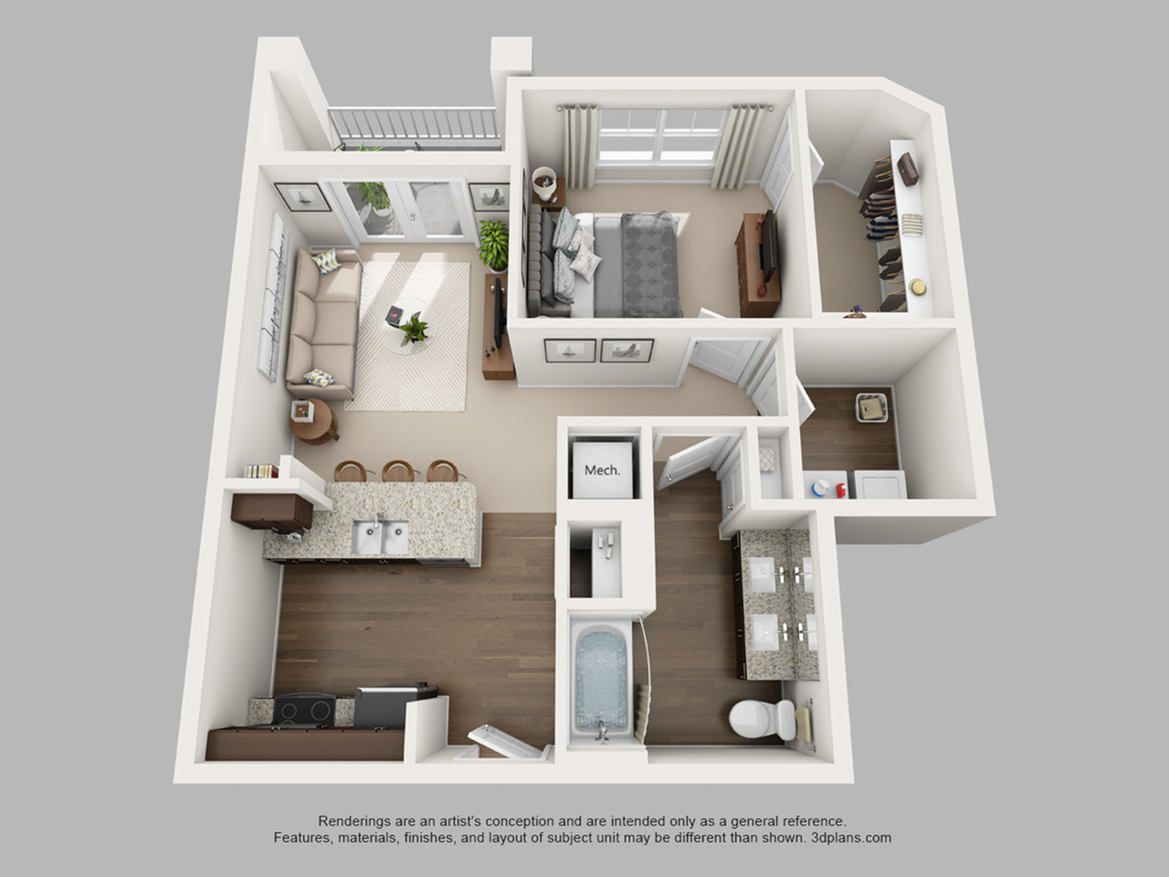 Floorplan 6 | The Haven at Atwater Village