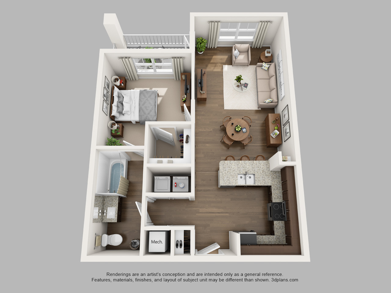 Floorplan 7 | The Haven at Atwater Village